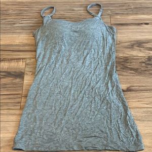 Sleep tank with built in bra